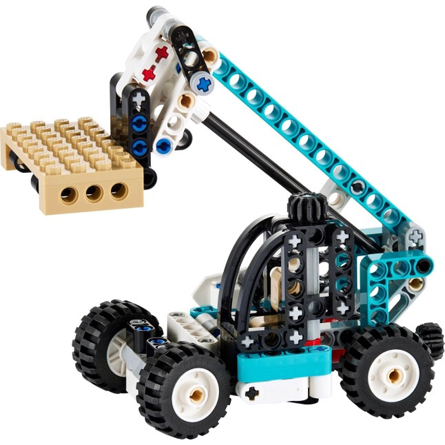 Конструктор LEGO Technic Телескопічний навантажувач 143 деталей (42133) Тип класичний