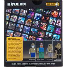 Ігровий набір ROBLOX Four Figure Pack Icons 15th Anniversary Gold Collector's Set (ROB0527)