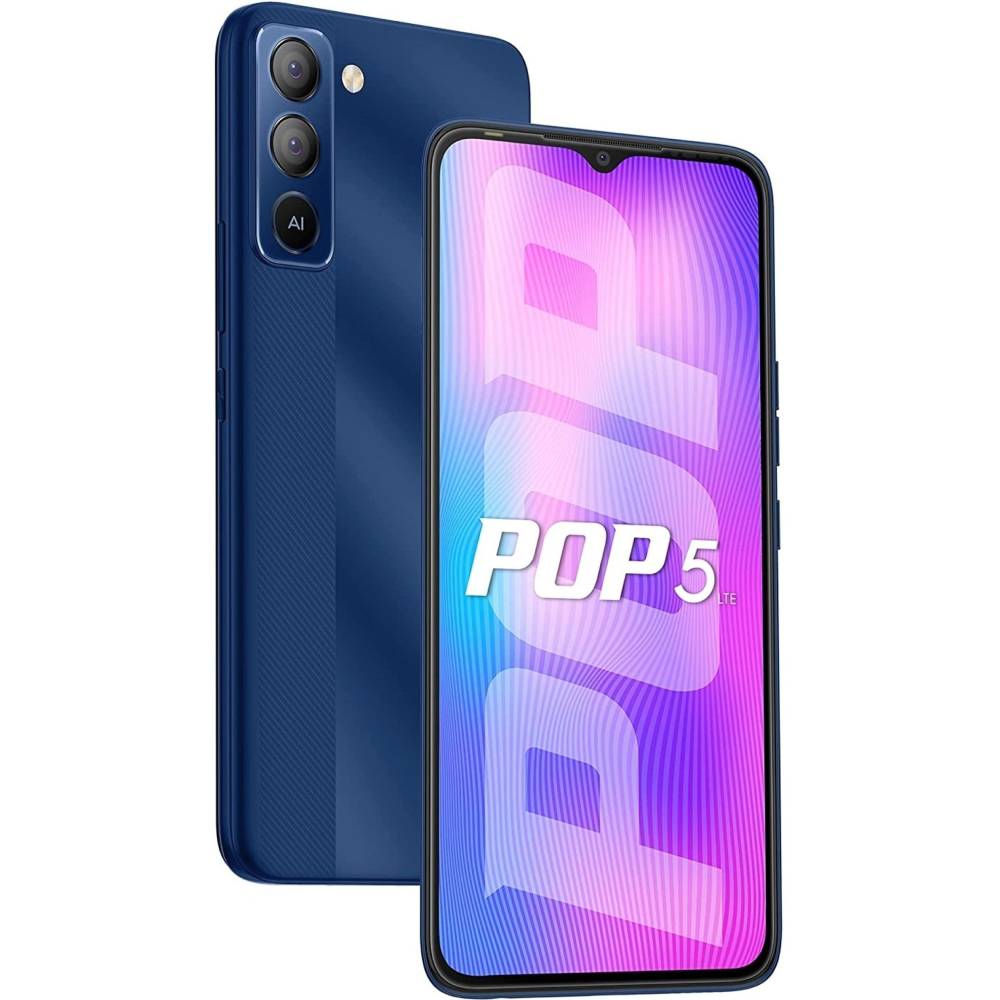 Смартфон TECNO POP 5 LTE (BD4) 2/32Gb Deepsea Luster Диагональ дисплея 6.52