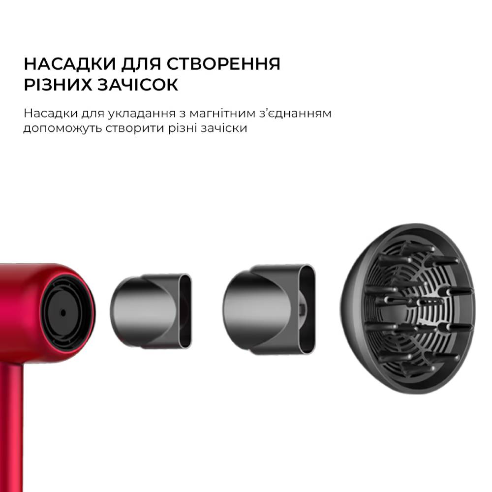 Покупка Фен JIMMY F6 Pro Red