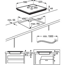 Варочная поверхность ELECTROLUX LIR60433