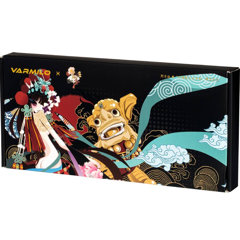 Заказать Клавиатура VARMILO VEM87 Beijing Opera EC V2 Ivy UA Black (A33A028B1A3A17A025)