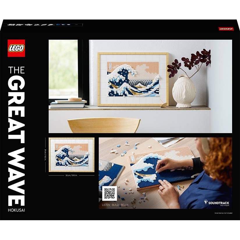 Замовити Конструктор LEGO ART Хокусай «Велика хвиля» (31208)