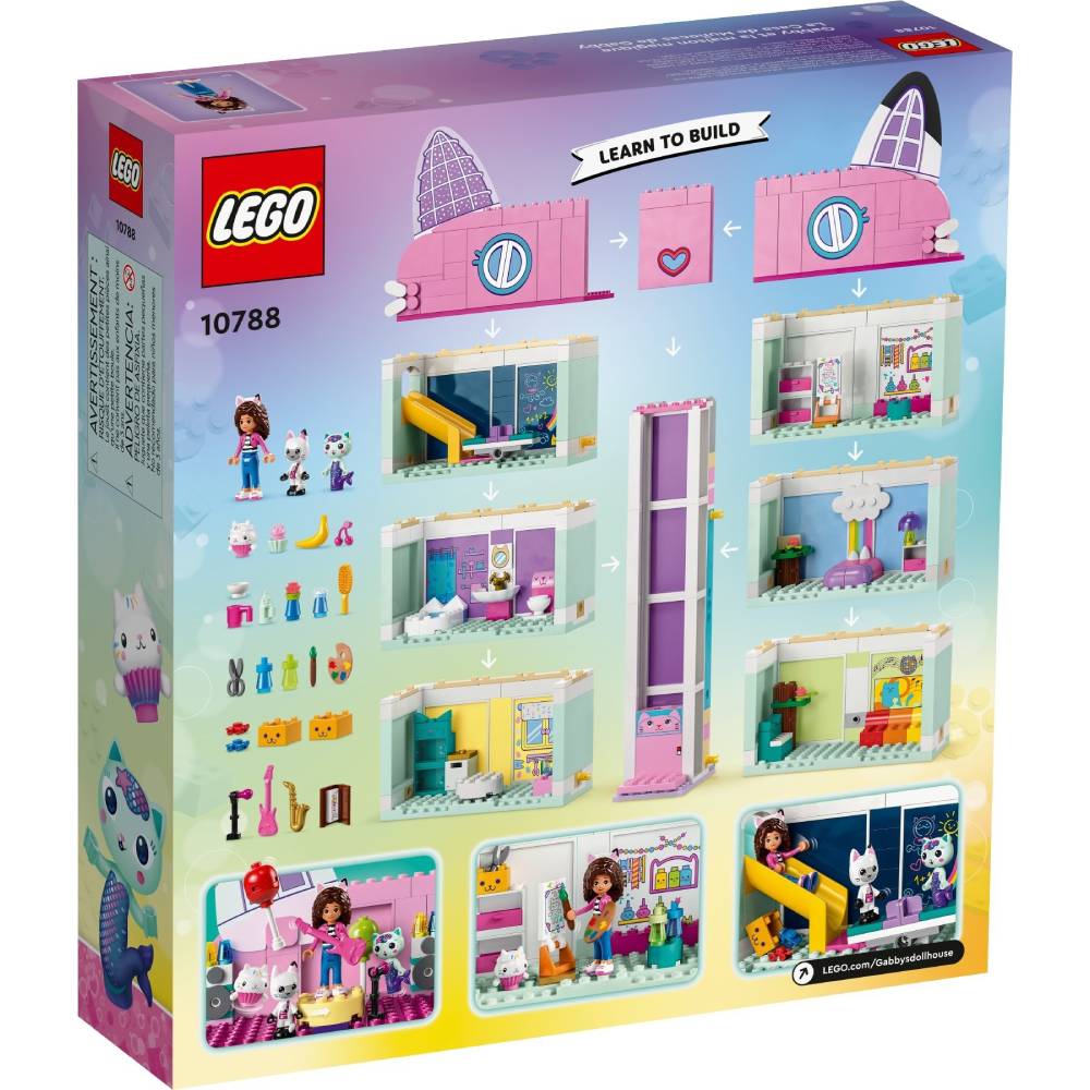 Конструктор LEGO Gabby's Dollhouse Кукольный домик Габби (10788) Тип классический