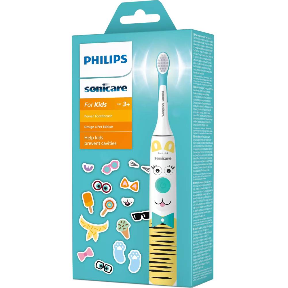 Електрична зубна щітка PHILIPS Sonicare For Kids HX3601/01 Дизайн для дітей