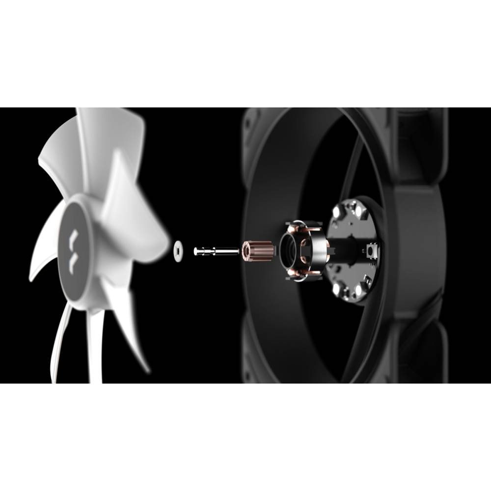 Замовити Кулер корпусний FRACTAL DESIGN Aspect 120 мм RGB PWM White Frame (FD-F-AS1-1209)