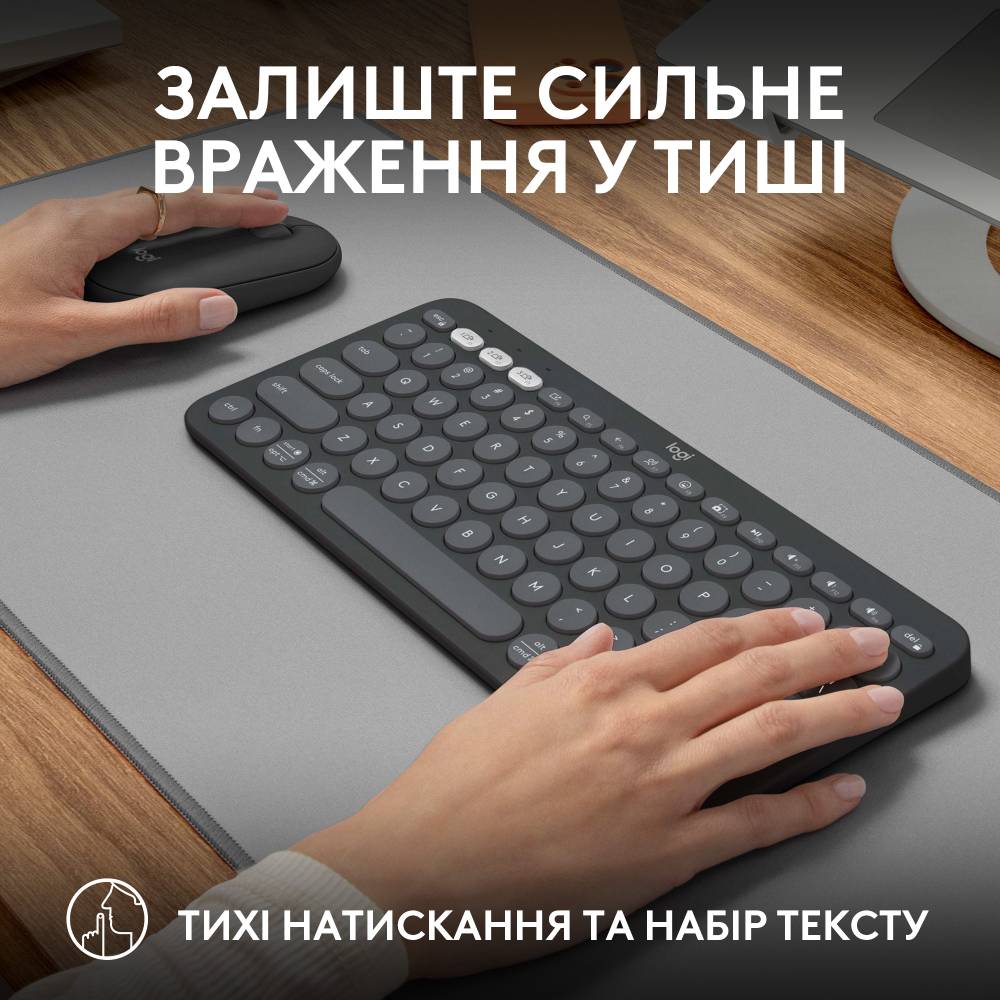 Заказать Комплект LOGITECH Pebble 2 Combo Graphite (L920-012239)