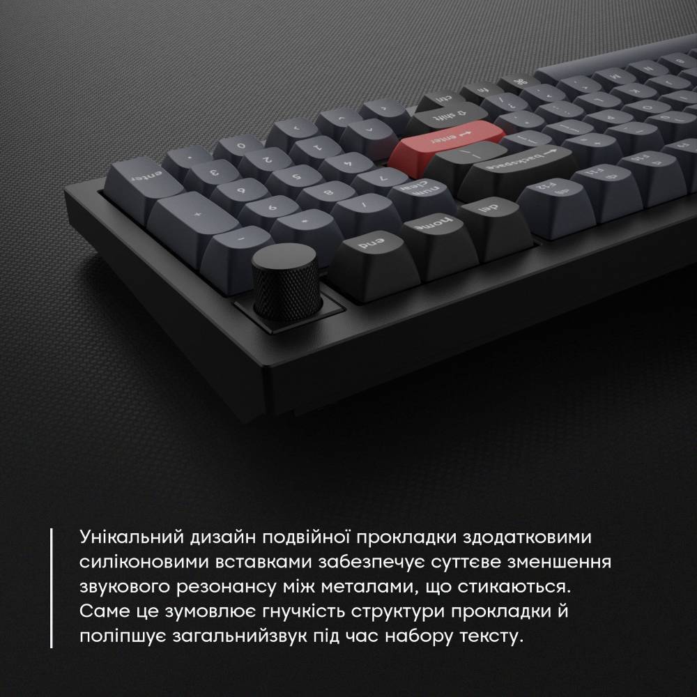 Заказать Клавиатура KEYCHRON Q5 Gateron G PRO Red USB-A RGB Blue (Q5O1Z_KEYCHRON)