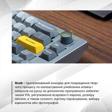 Клавиатура KEYCHRON Q8 Gateron G PRO Red RGB Blue (Q8O1_KEYCHRON)