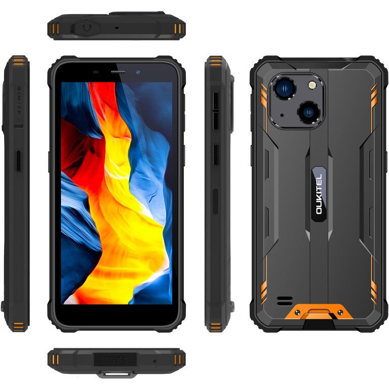 Замовити Смартфон OUKITEL WP20 4/32GB Dual Sim Orange (6931940710640)