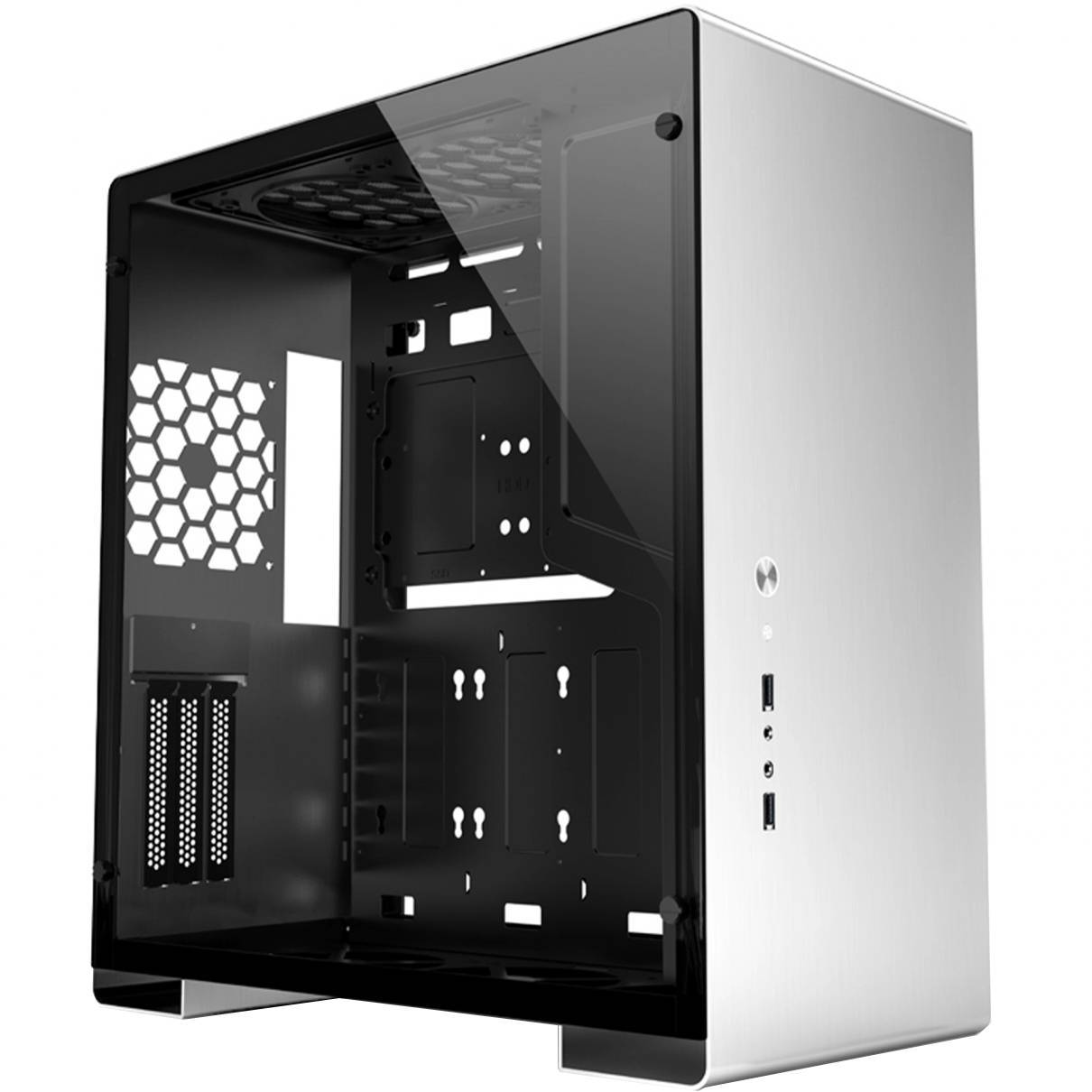 Корпус QUBE GRIFFIN Aluminum Silver Vertical GPU (QBU5S_WSNU3) Тип Midi-Tower