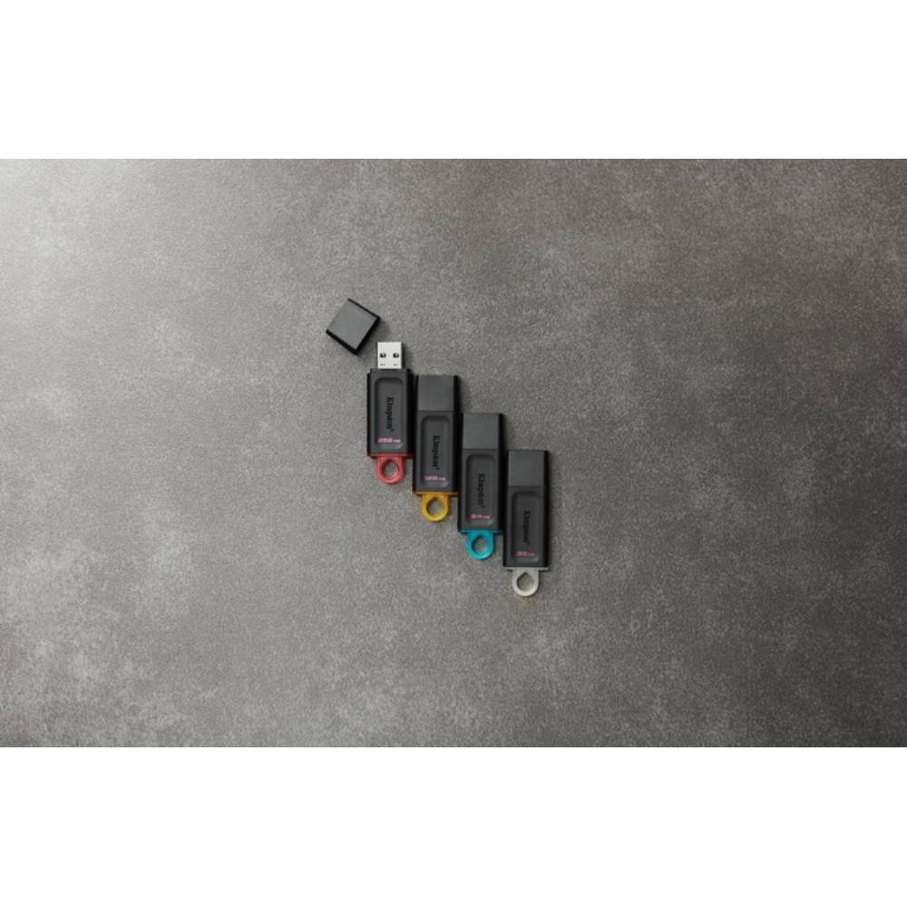 Фото Флеш-драйв KINGSTON DT Exodia 64GB USB 3.2 Black/Teal 2 шт (DTX/64GB-2P)