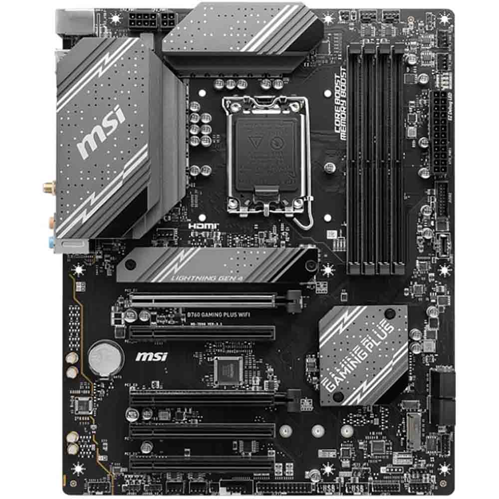 Материнська плата MSI B760 GAMING PLUS WIFI ATX Материнська плата MSI B760 GAMING PLUS WIFI ATX