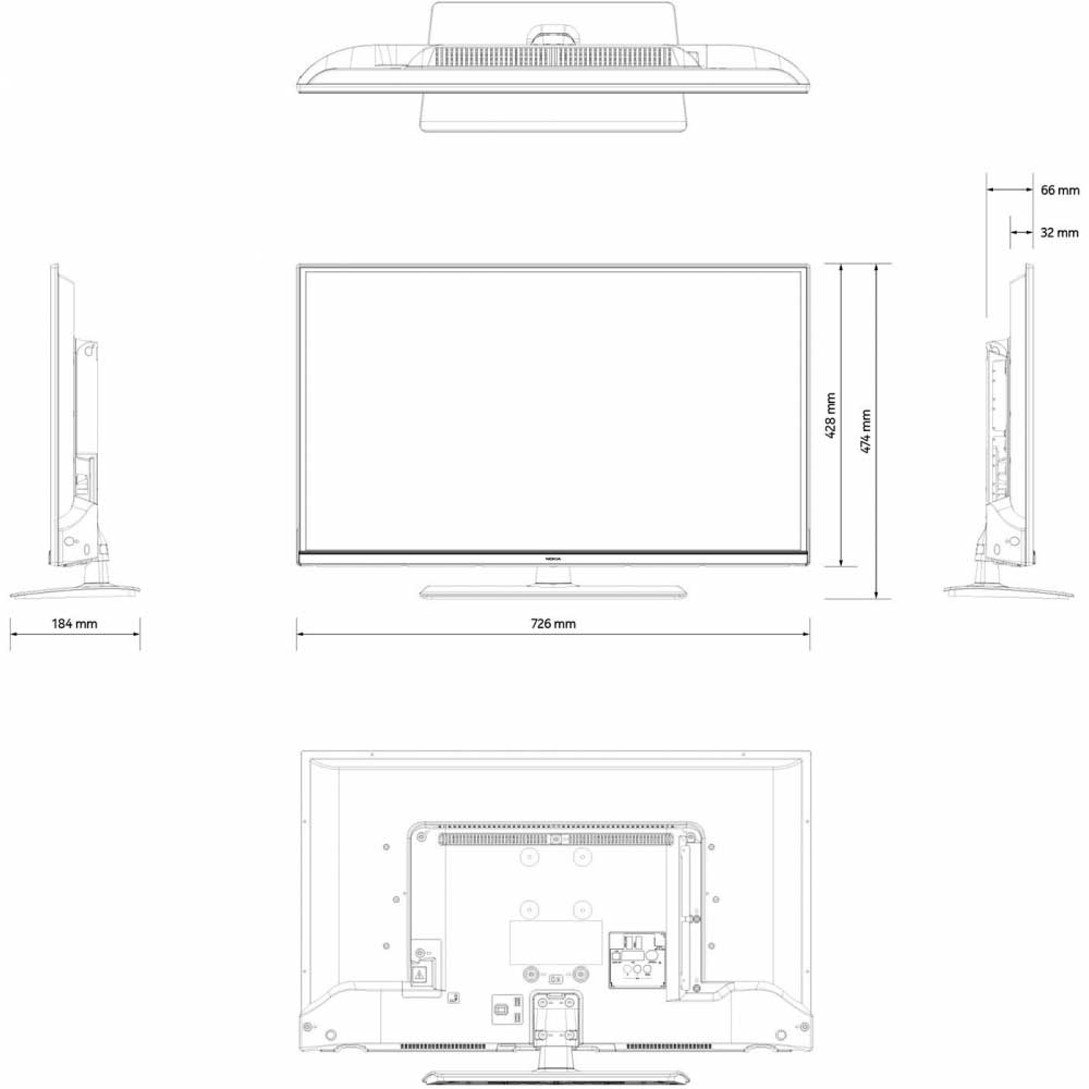 Покупка Телевізор NOKIA Smart TV 3200B