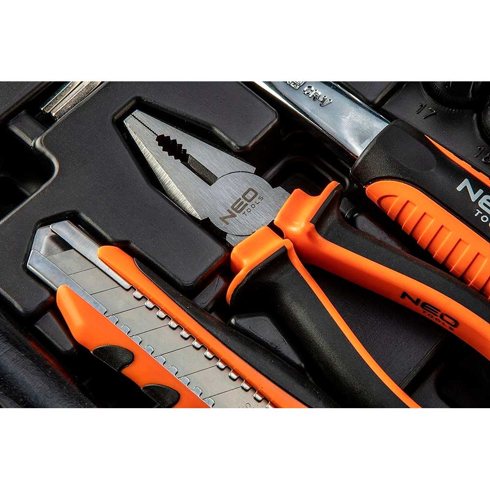 Набор инструментов NEO TOOLS 65 предметов (08-942) В Украине Набор инструментов NEO TOOLS 65 предметов (08-942)