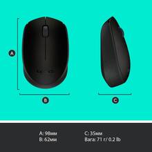 Миша LOGITECH Wireless Mouse M171 black