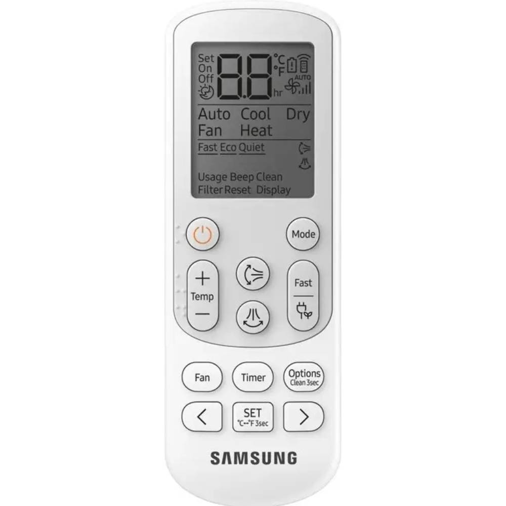 Зовнішній вигляд Кондиціонер SAMSUNG Basic AR24BXHQASINUA