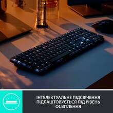 Клавіатура Logitech MX Mechanical Wireless Illuminated Performance Graphite (920-010757)