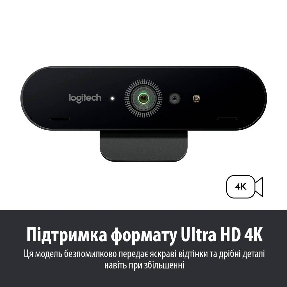 Фото Web-камера Logitech BRIO 4K Stream edition (L960-001194)