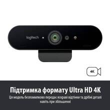 Web-камера Logitech BRIO 4K Stream edition (L960-001194)