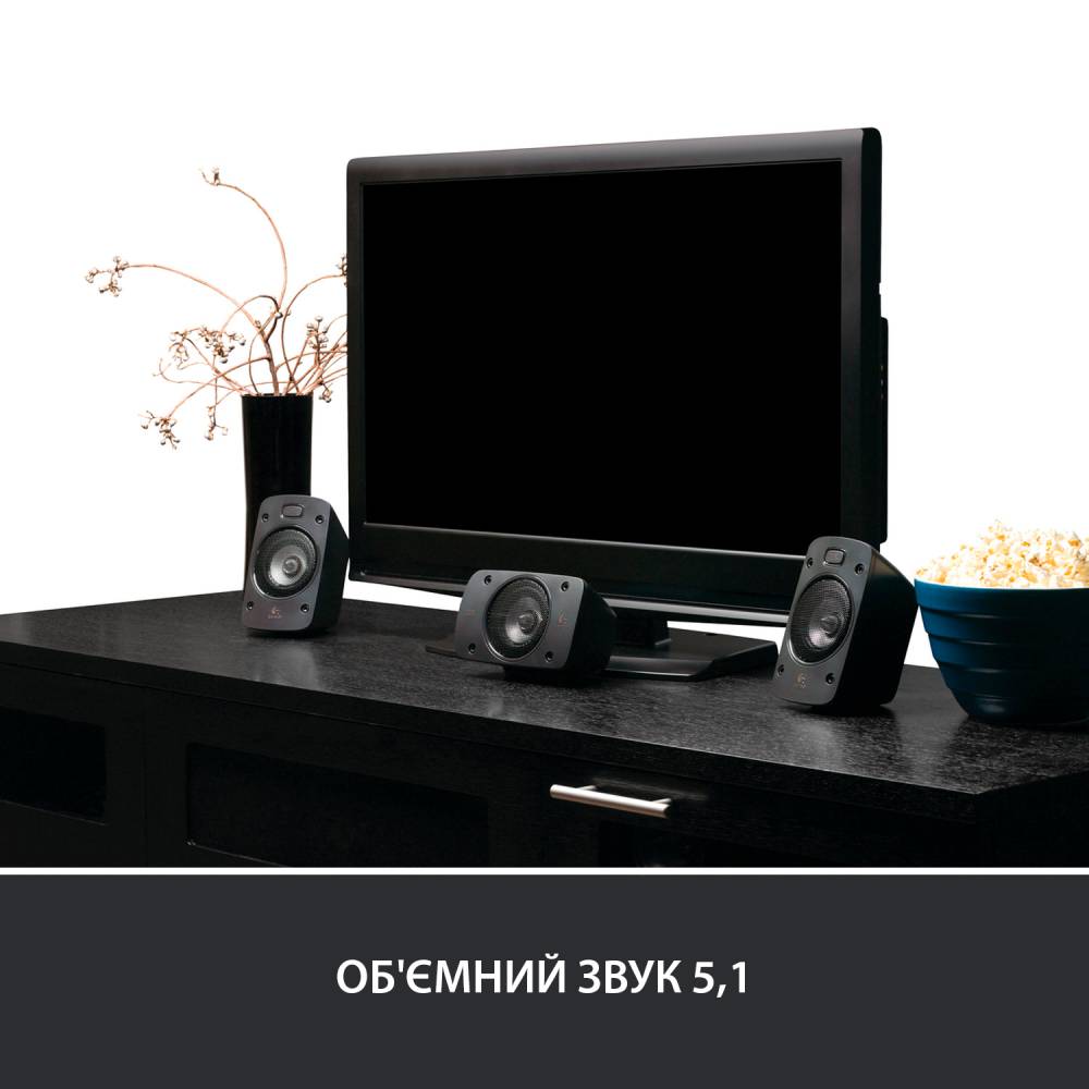 Колонки LOGITECH Speaker System Z906 (980-000468) Тип акустики 5.1