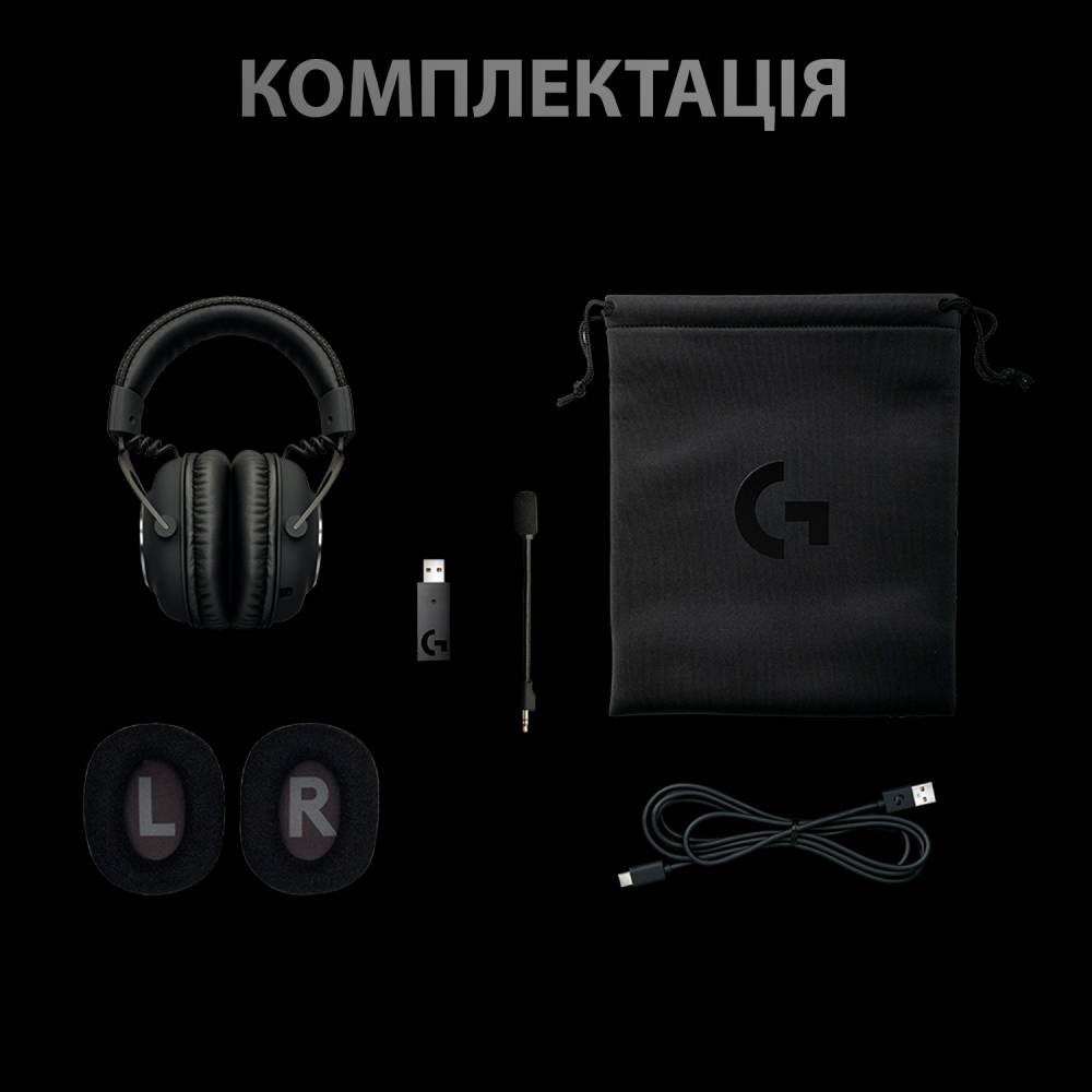 Покупка Гарнитура Logitech G PRO X Wireless LIGHTSPEED Black (L981-000907)