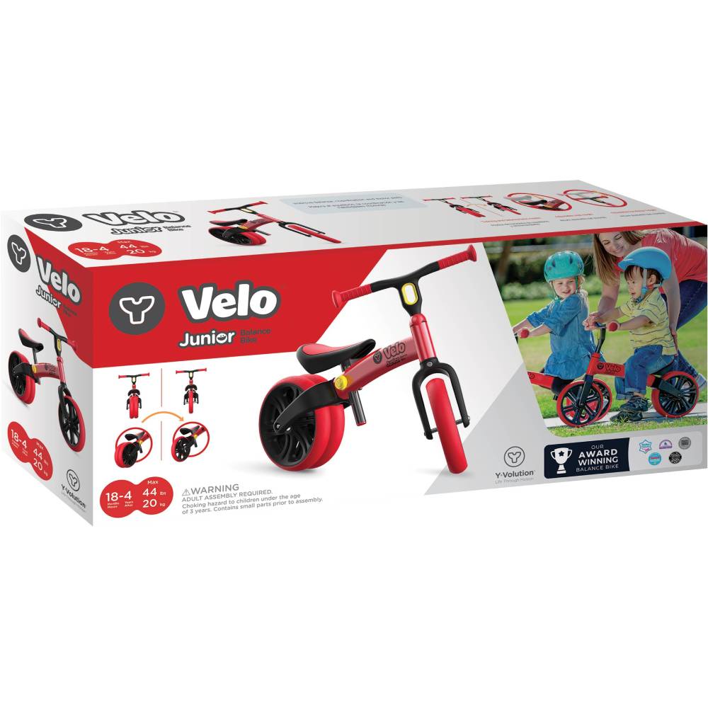 Заказать Беговел Y-VOLUTION YVelo Junior Red (N101047)