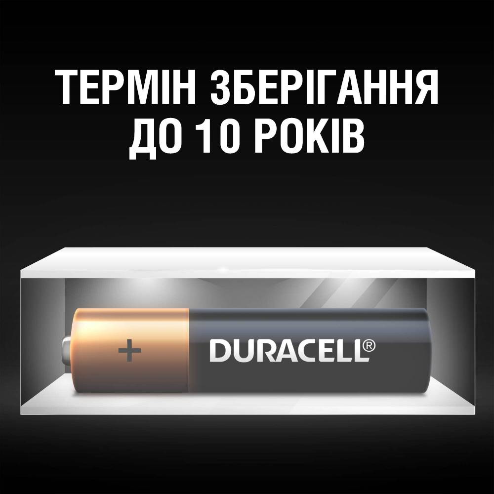 Фото 4 Щелочные батарейки Duracell AAA 2 шт (81545417)