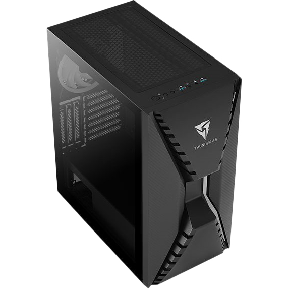 Корпус AEROCOOL Cronus Black (Cronus-G-BK-v1) Максимальна довжина відеокарти 387