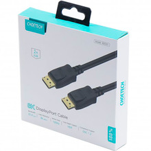 Кабель CHOETECH DisplayPort V1.4 2 м (XDD01-BK)