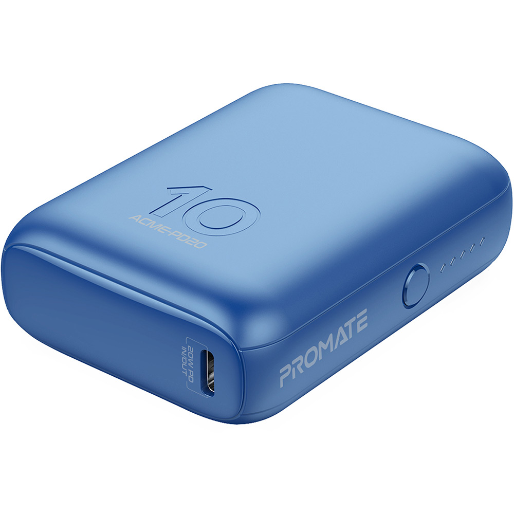 Powerbank PROMATE Acme-PD20 10000mAh Blue (acme-pd20.blue)