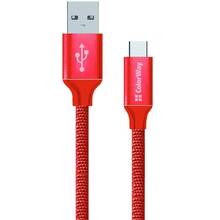 Кабель COLORWAY USB Type-C 2.4 А 2м red (CW-CBUC008-RD)