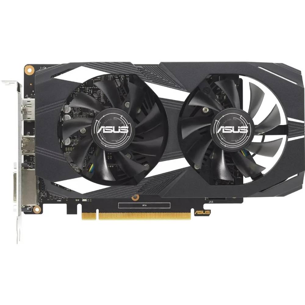 Відеокарта ASUS GeForce GTX 1650 GDDR6 OC DUAL 4GB 128bit 1410/12000MHz (90YV0GX8-M0NA00)