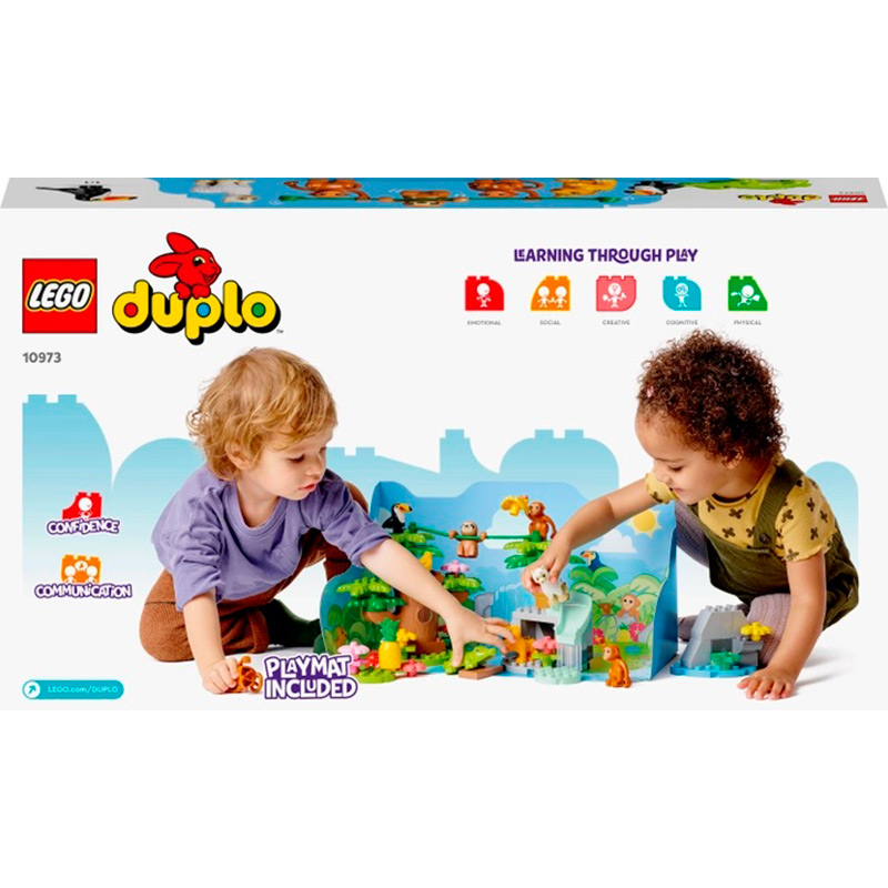 Покупка Конструктор LEGO DUPLO Town Дикі тварини Південної Америки 71 деталь (10973)