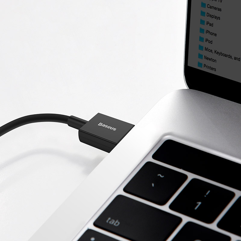 Фото Кабель BASEUS Superior Series Fast Charging Type-C 66W 1 m Black (31917black)