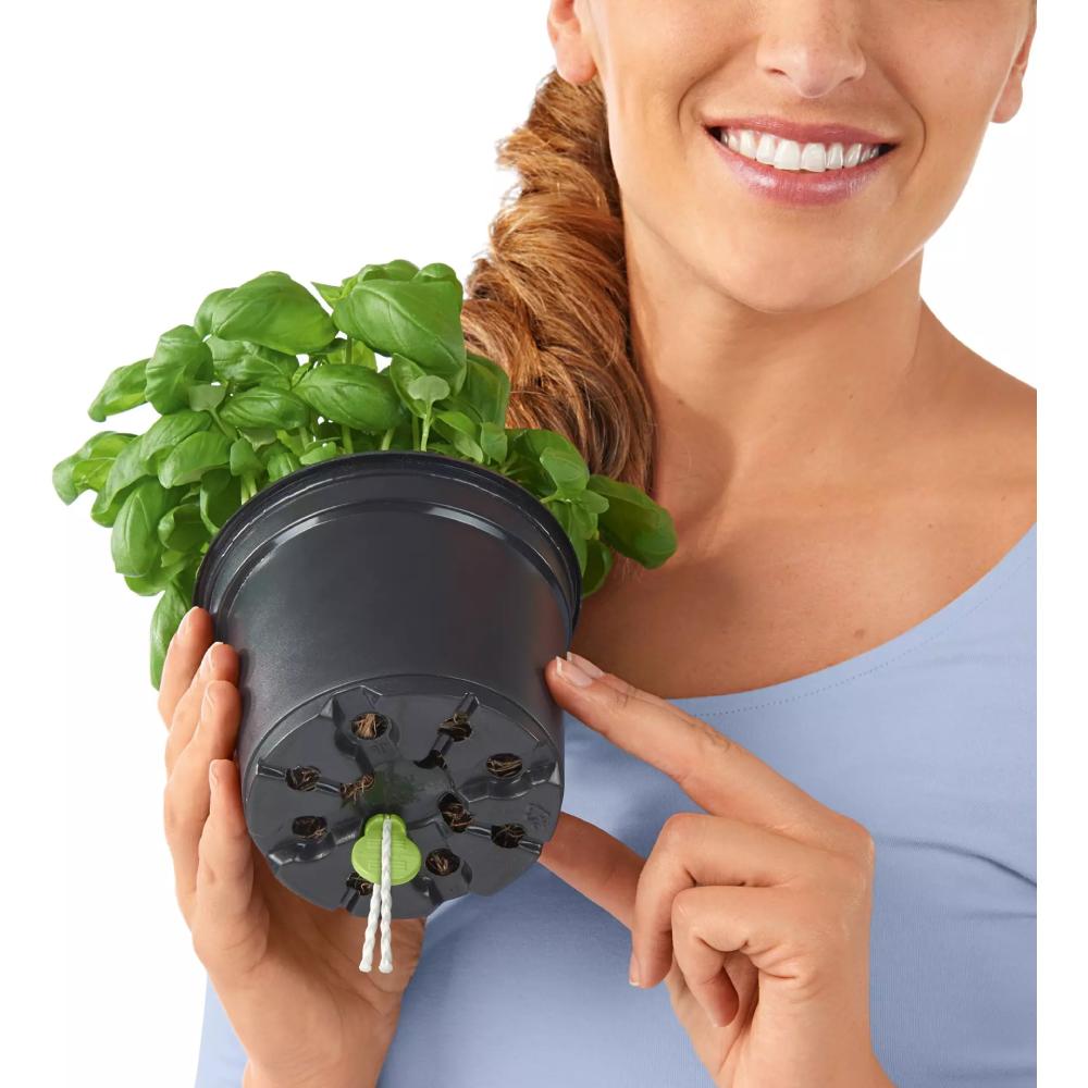 Фото 4 Кашпо LECHUZA CUBE Color 14 Белый (13380)