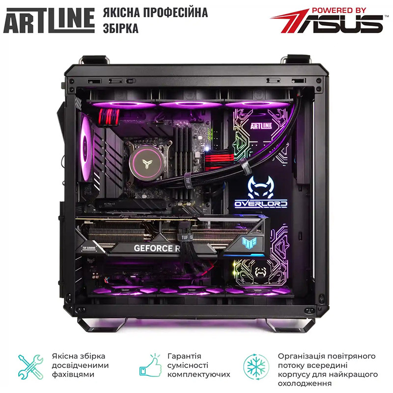 Зовнішній вигляд Комп'ютер ARTLINE Gaming GT502 (GT502v26)