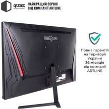 Монитор QUBE Overlord G24F144Plus