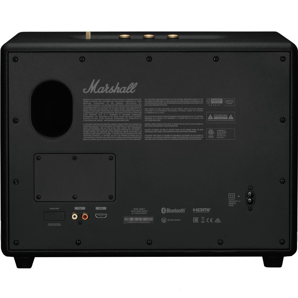 Портативна акустика MARSHALL Loudest Speaker Woburn III Bluetooth Black (1006016) Тип портативна акустика