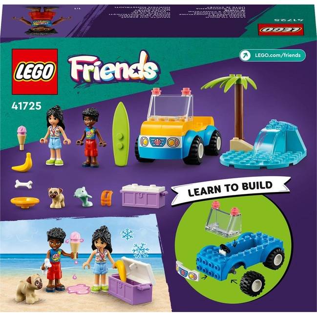 Покупка Конструктор LEGO Friends Розваги на пляжному кабріолеті 61 деталей (41725)