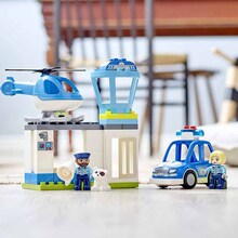 Конструктор LEGO DUPLO Town Полицейский участок и вертолёт (10959)