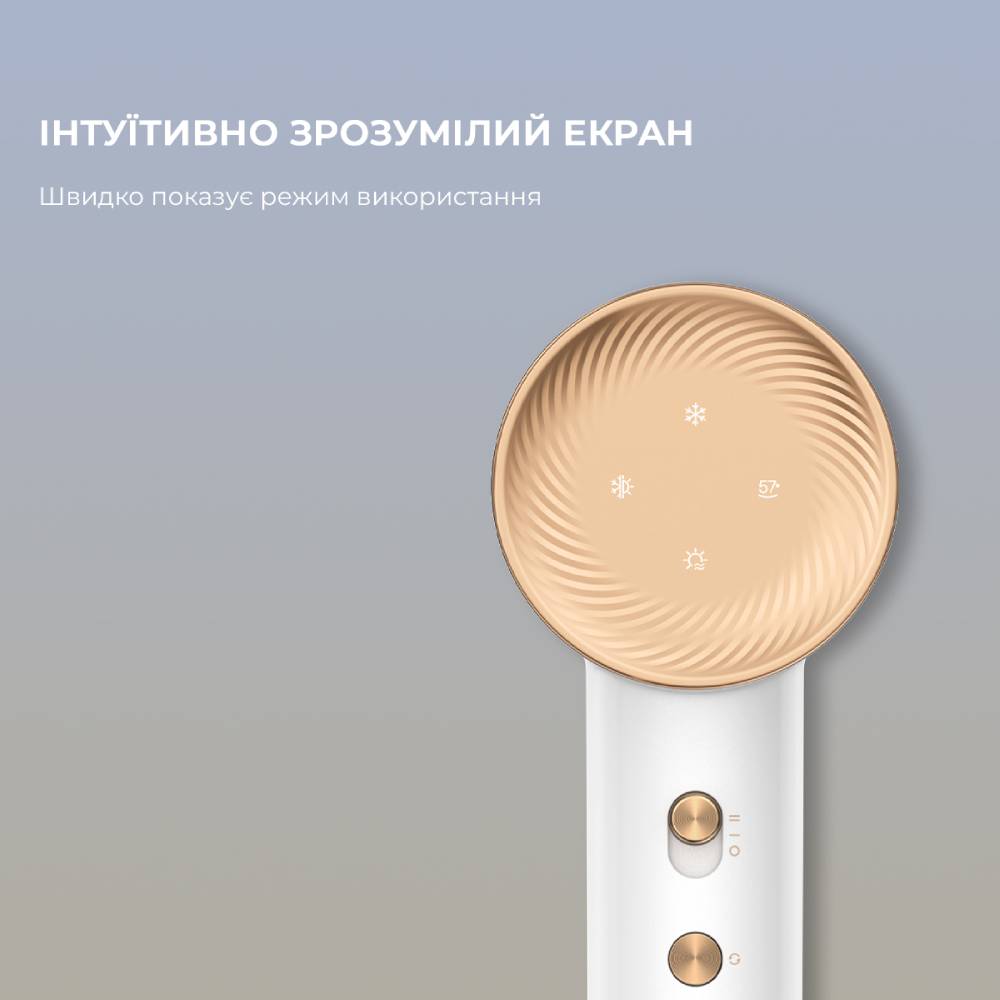 Изображение Фен DREAME Hair Dryer Glory-WH (AHD6A-WH)