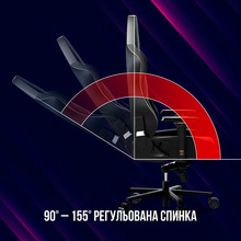 Кресло LORGAR Base 311 Black Blue (LRG-CHR311BBL)