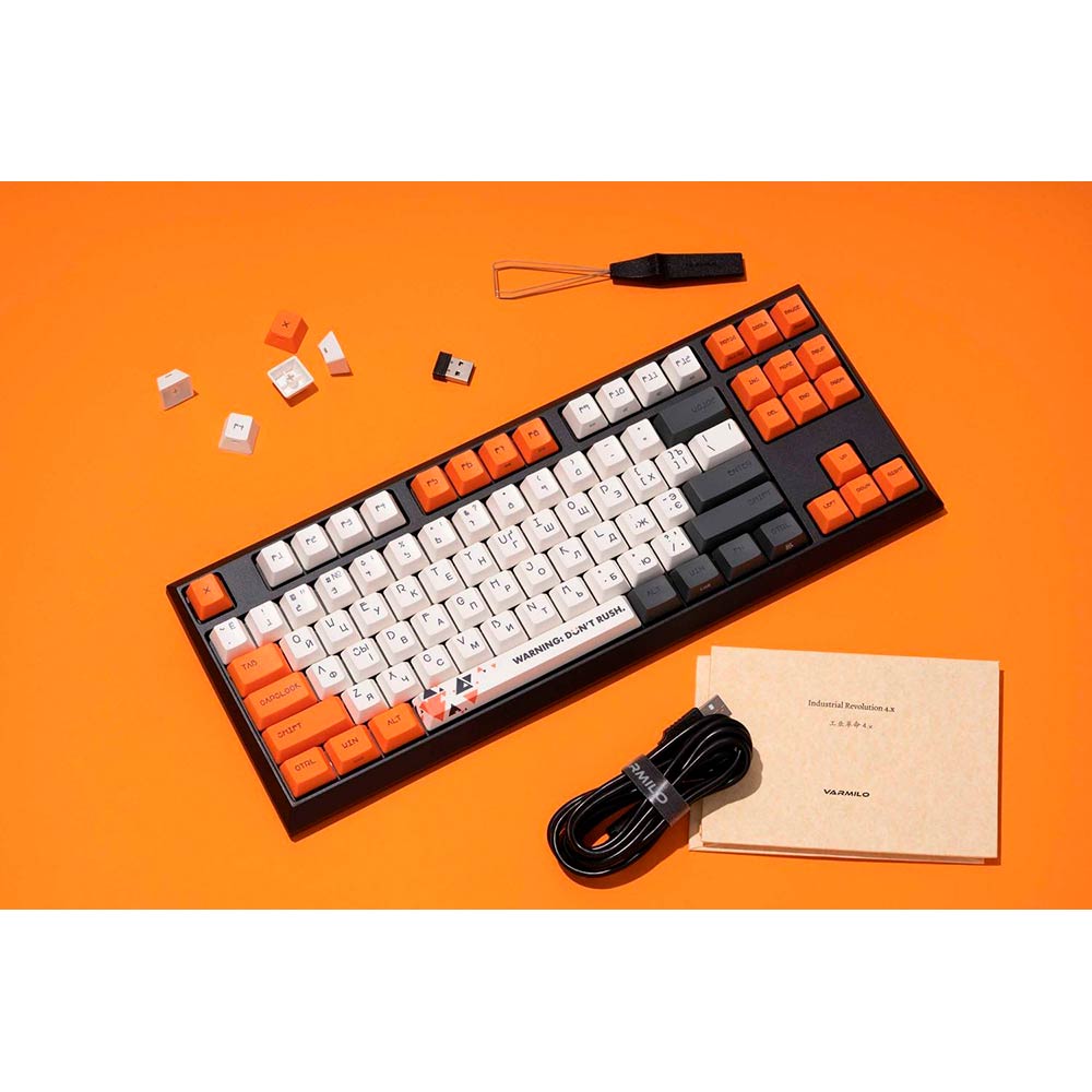 Зображення Клавіатура VARMILO VCS87 Awake Cherry Mx Red (A05A006A3A0A17A006)