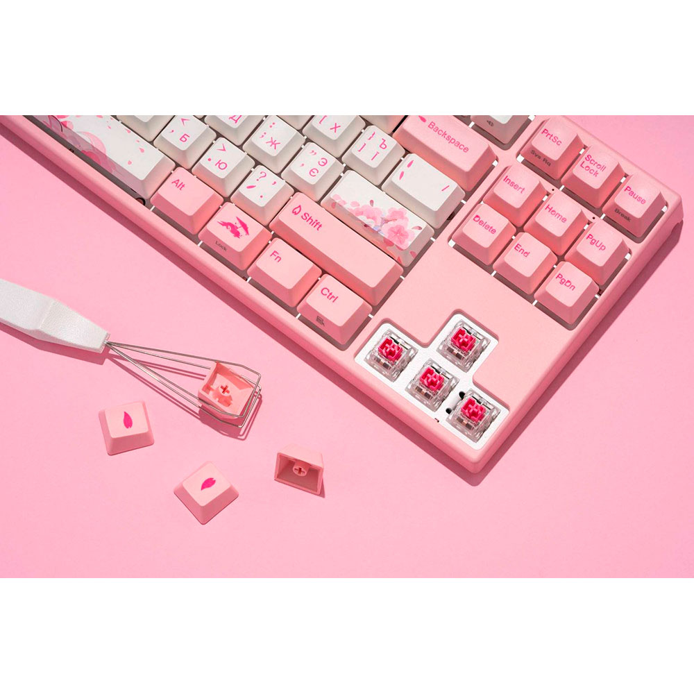 Зображення Клавіатура VARMILO VEA87 Sakura R2 Cherry Mx Red (A23A027A3A0A17A024)