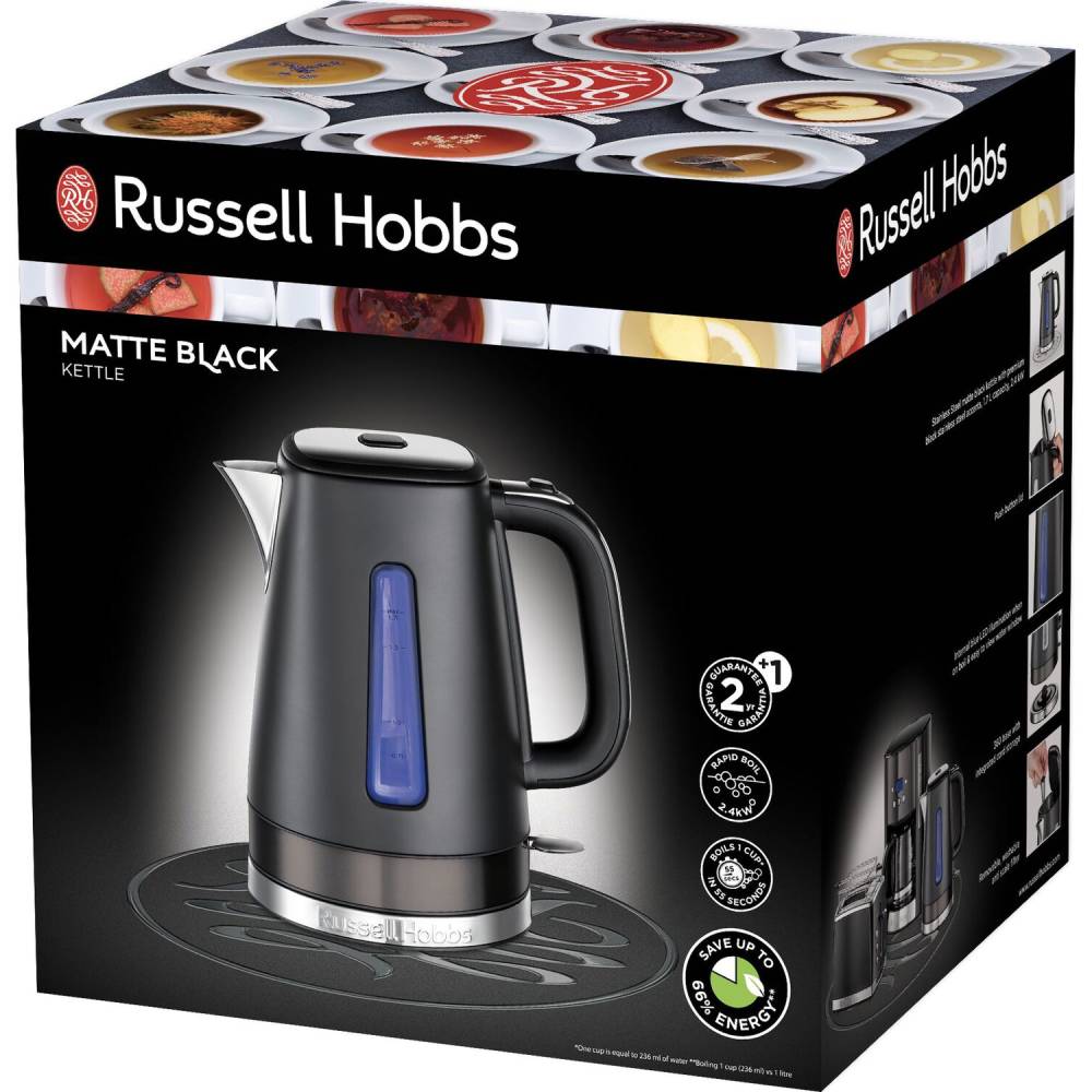 Покупка Электрочайник RUSSELL HOBBS 26140-70 Kettle Matte Black