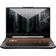 10 покоління Intel Core Ноутбук ASUS TUF Gaming F15 FX506LHB-HN329 Bonfire Black (90NR03U2-M008P0)