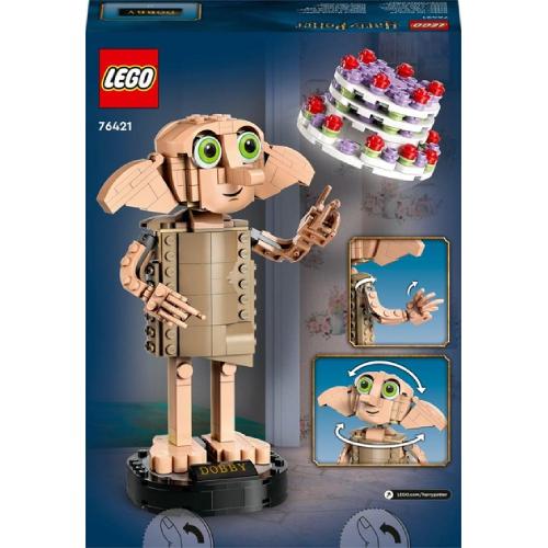 Конструктор LEGO Harry Potter Добби домашний эльф 403 детали (76421) Тип классический