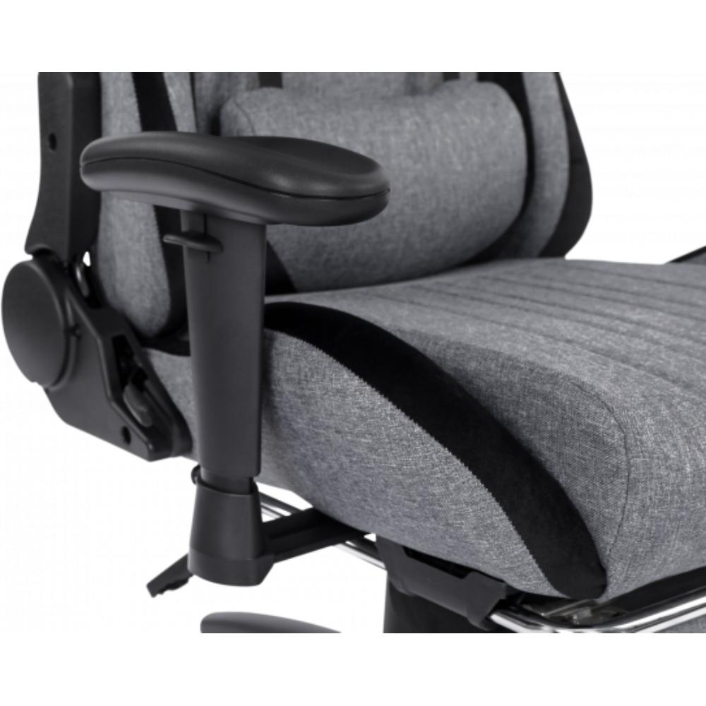 Покупка Крісло GT RACER X-2534-F Fabric Gray/Black Suede