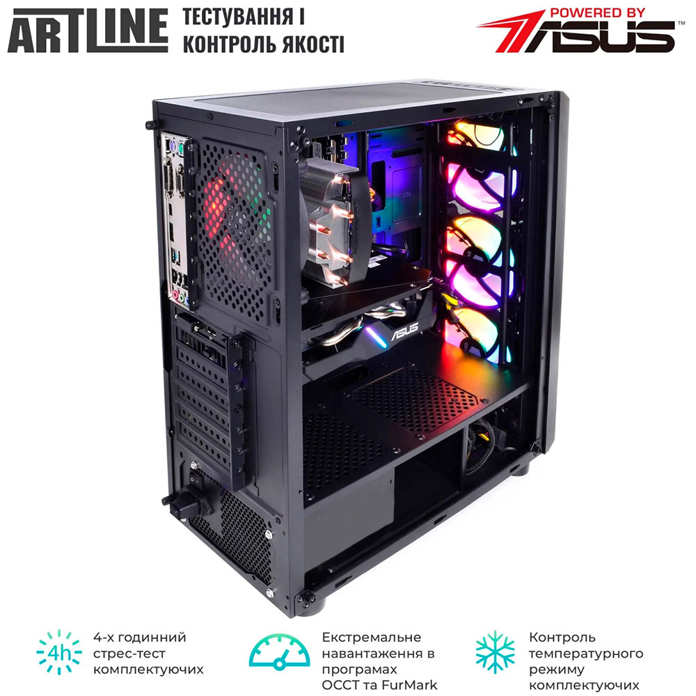 Зображення Комп'ютер ARTLINE Gaming X49 Windows 11 Home (X49v18Win)